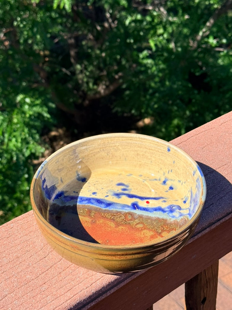 Ceramic Bowl — Desert Dusk Glaze