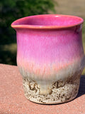 Handmade Ceramic Breakfast Pitcher — Winterwood & Pink Glaze | Karen Palen Pottery