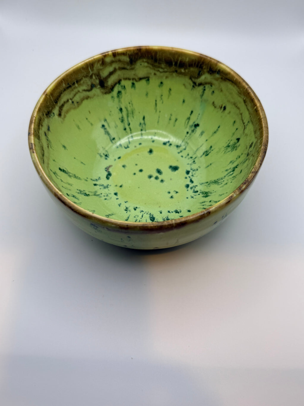 mint chocolate chip ice cream bowl