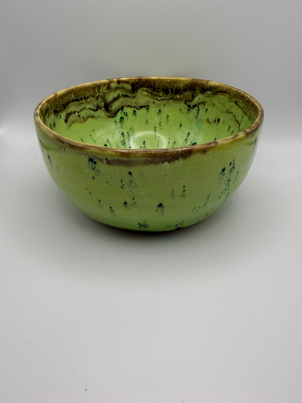 mint chocolate chip ice cream bowl